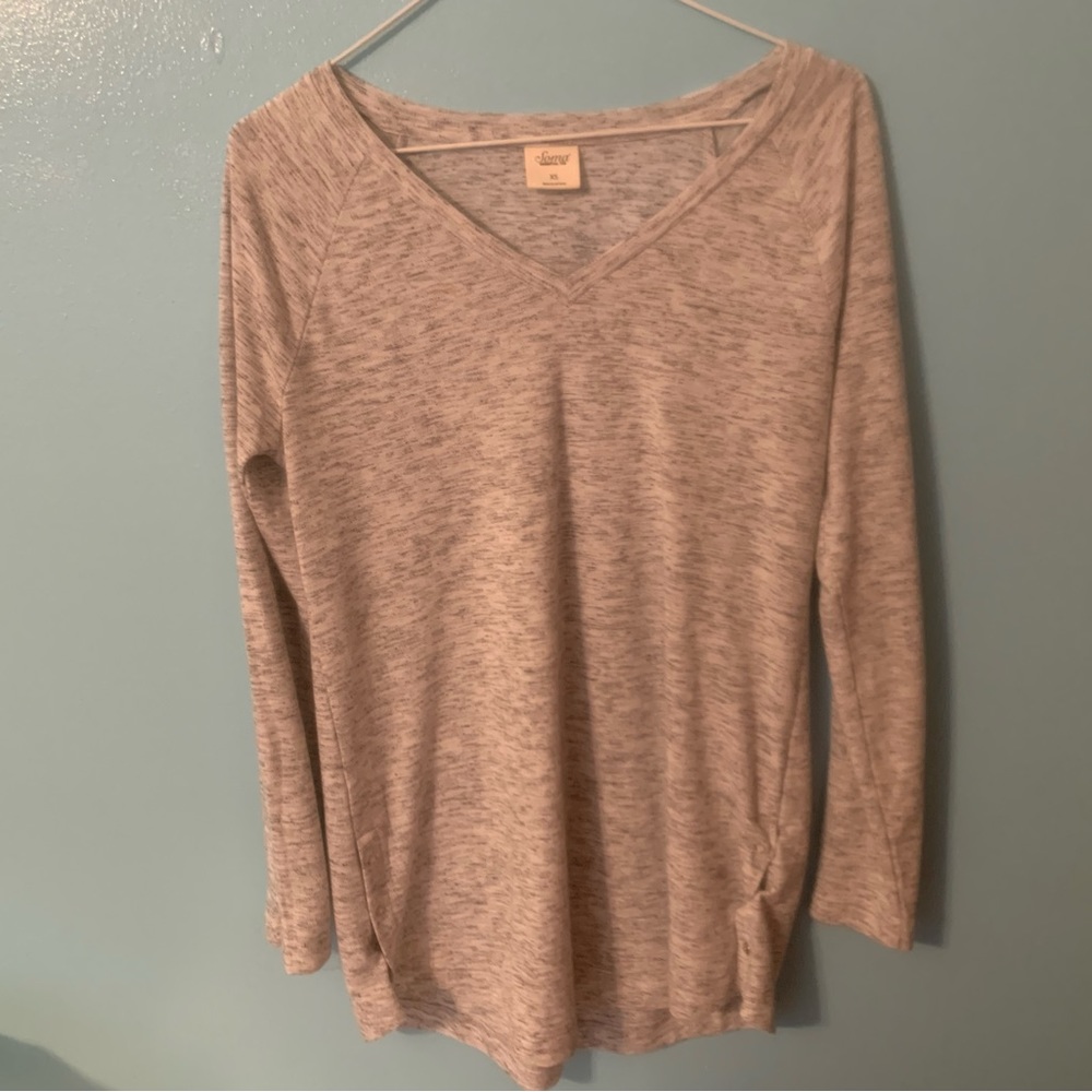 Soma Grey Mesh Long Sleeve